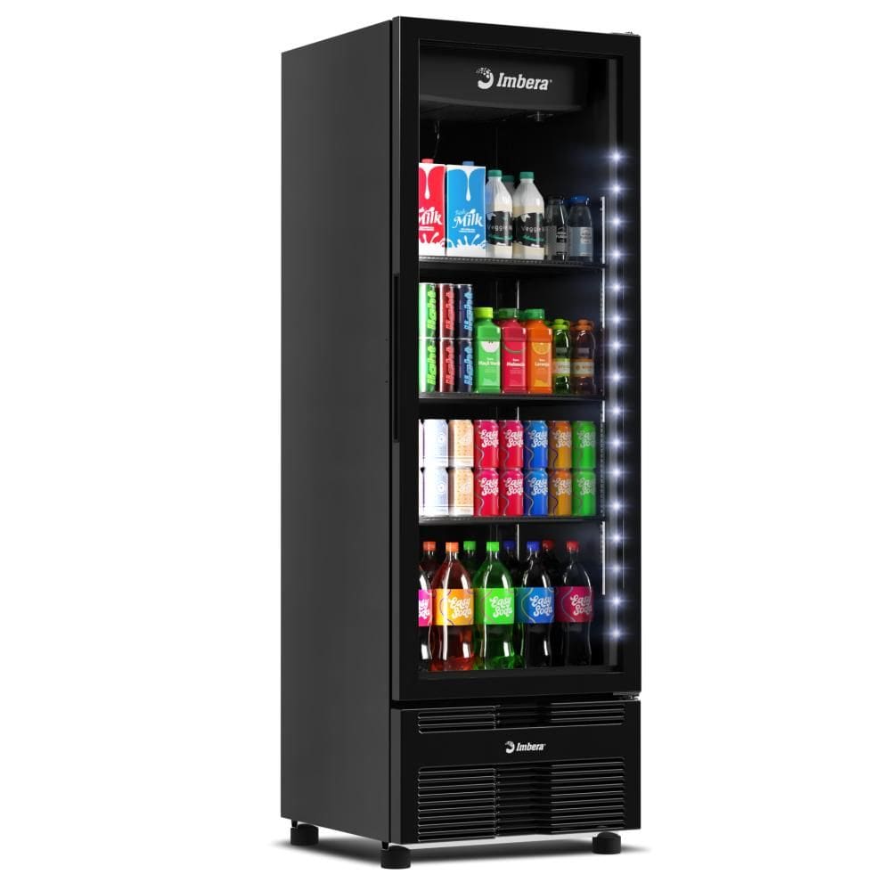 Refrigerador Expositor Vrs-19 Inverter Preto 569L Porta Vidro Bivolt - Imbera