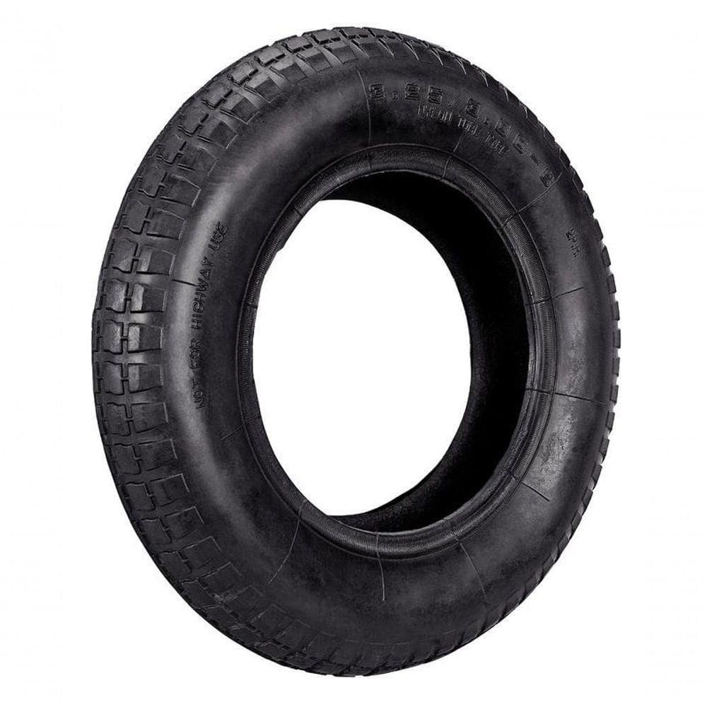 Pneu Para Carrinho De Mão Tramontina Em Borracha 3.25-8”