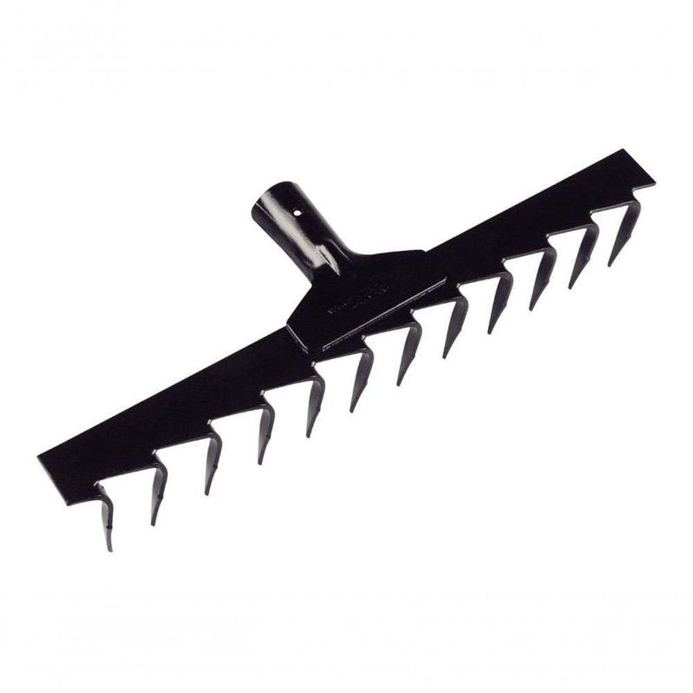 Ancinho Tramontina Estampado Metálico 12 Dentes Sem Cabo