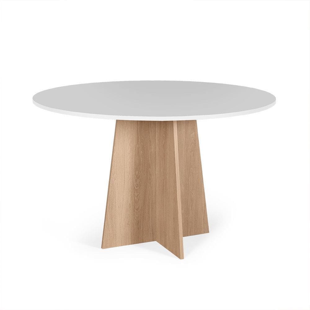 Mesa de Jantar Redonda 4 Lugares 90cm Isabela - Straub Web