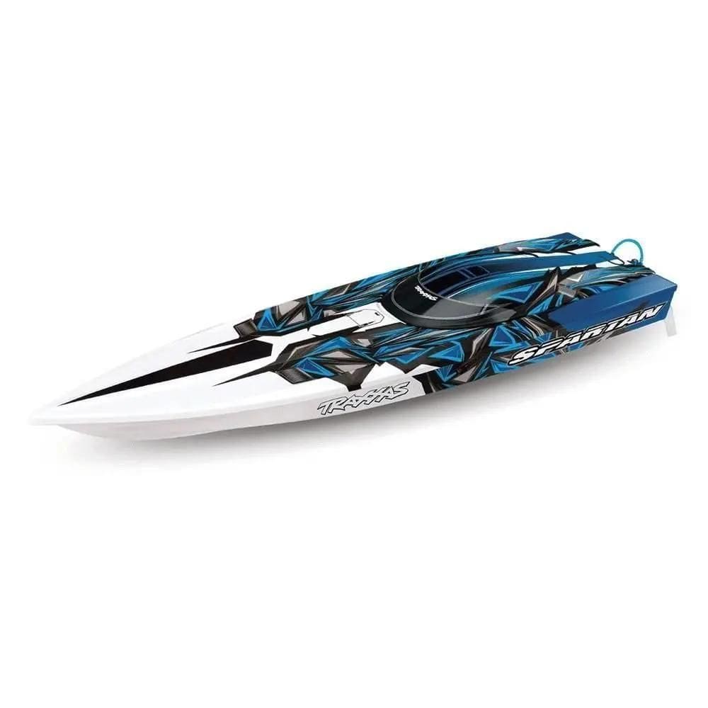 Lancha Controle Traxxas Spartan RTR 2.4G 570764T4 Bateria