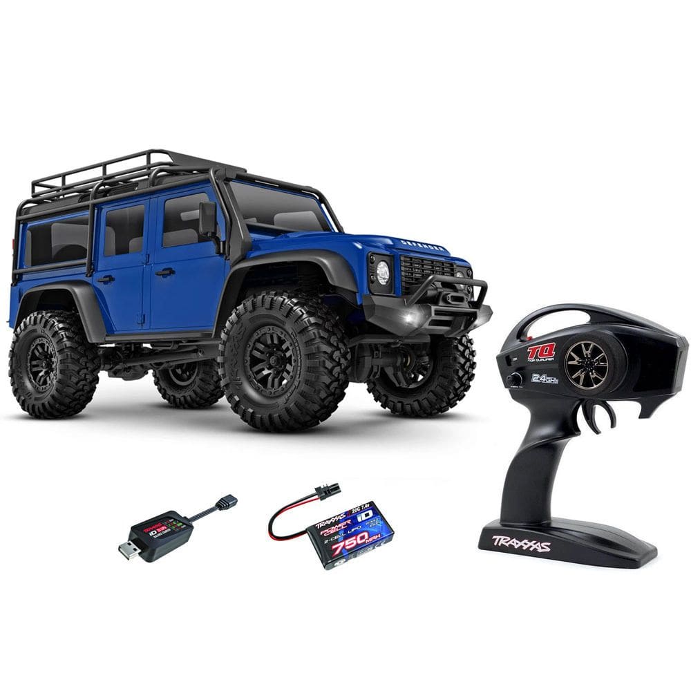 Automodelo Traxxas 1/18 TRX-4M Land Rover Defender Crawler