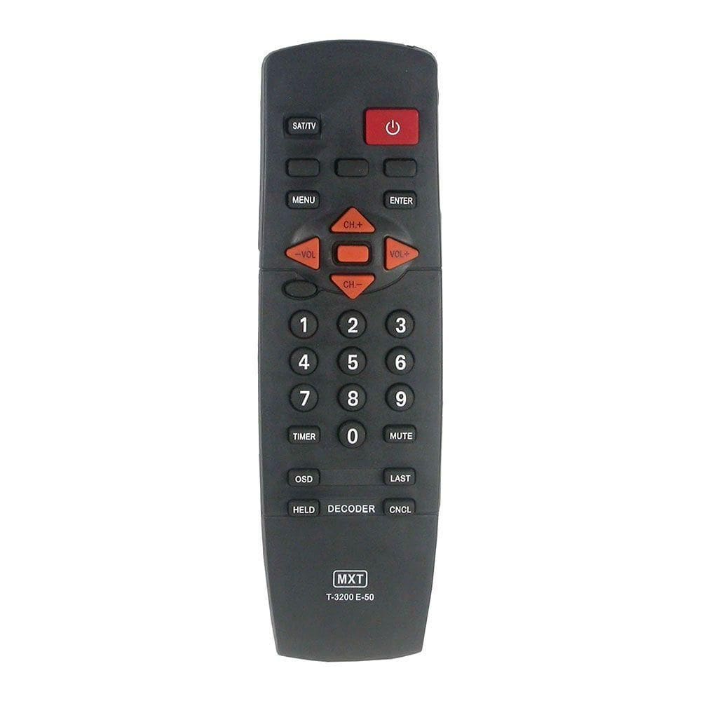 Controle Remoto Mxt 0866 Cr320 Para Tecsat T3200s - E50gi