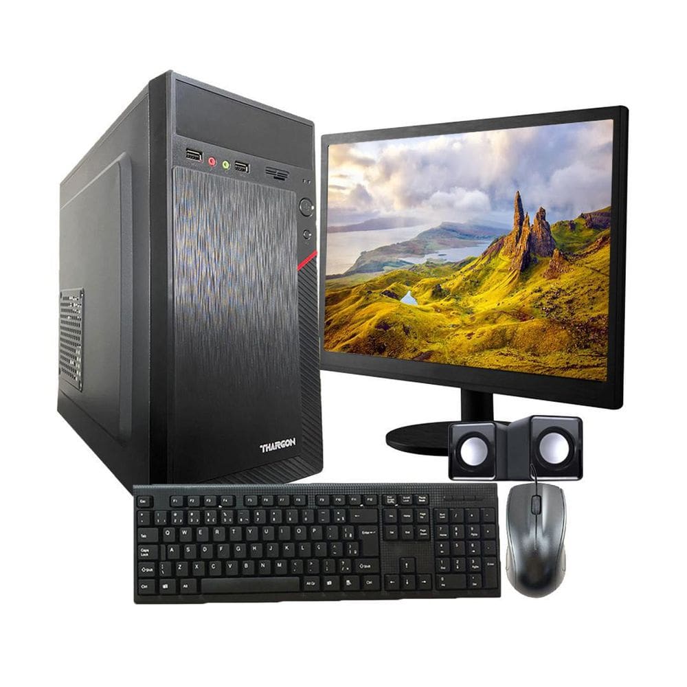 Computador Completo I3 8Gb Ssd 240Gb Monitor 19 Fonte 200W