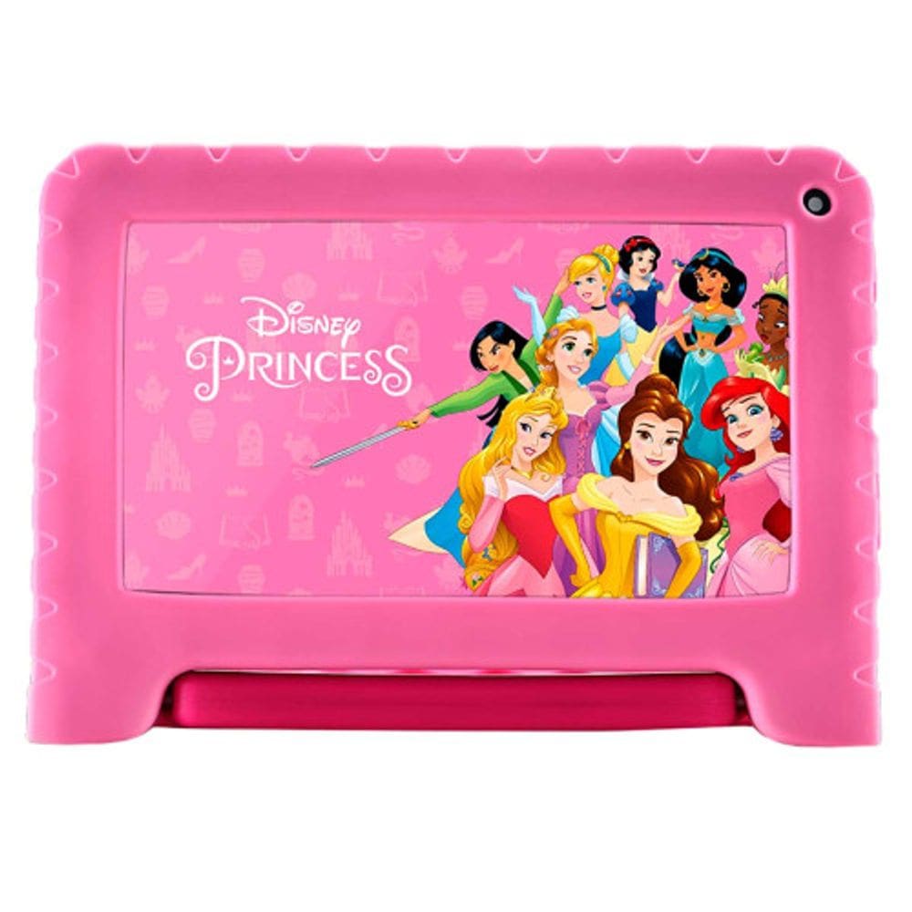Tablet Multilaser Princesas 64GB Rosa