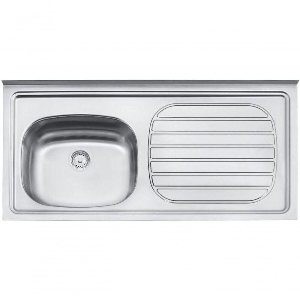 Pia De Apoio Tramontina Filo 40 Fx Ex Em Aço Inox 120x50cm