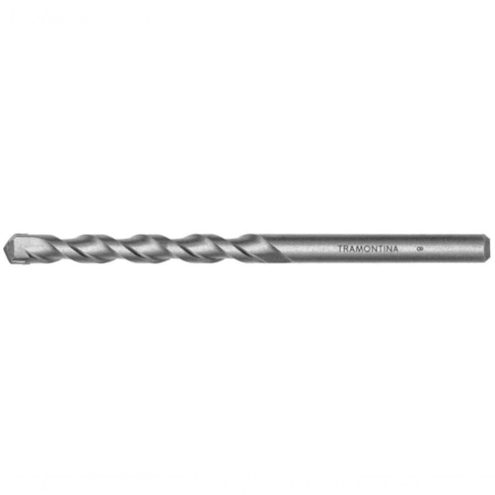 Broca Para Concreto 13x150 Mm 1-2” Tramontina Master Em Aço Com Acabamento Jateado Din 8039