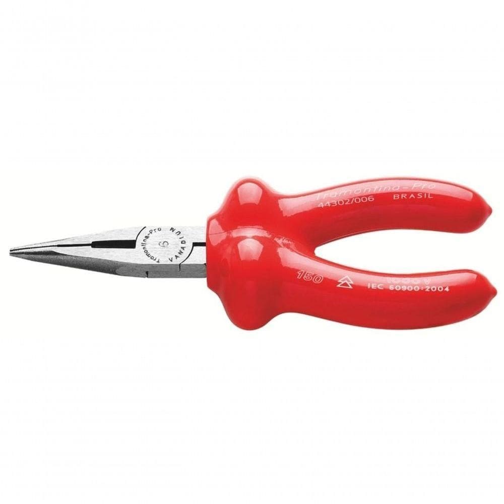 Alicate Meia Cana Isolado 6” Tramontina Pro - Iec 60900