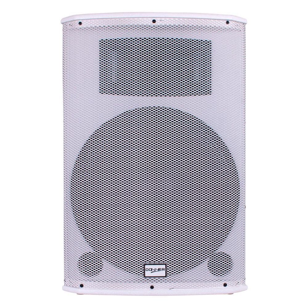 Caixa Acústica Donner Saga 15P Drive Titanium 160Wrms Branca