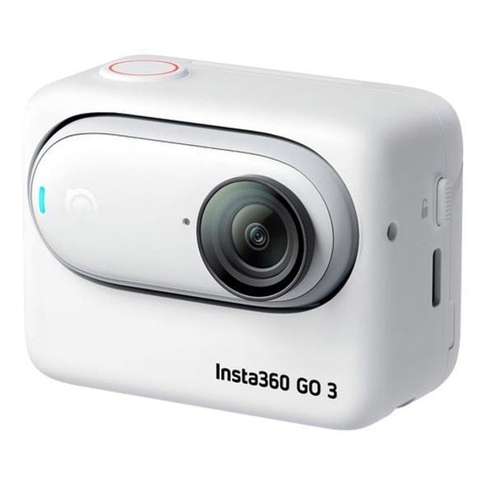 Câmera De Vlog Insta360 Go 3 Branca 64Gb 2.7K Ntsc Hdr Wifi