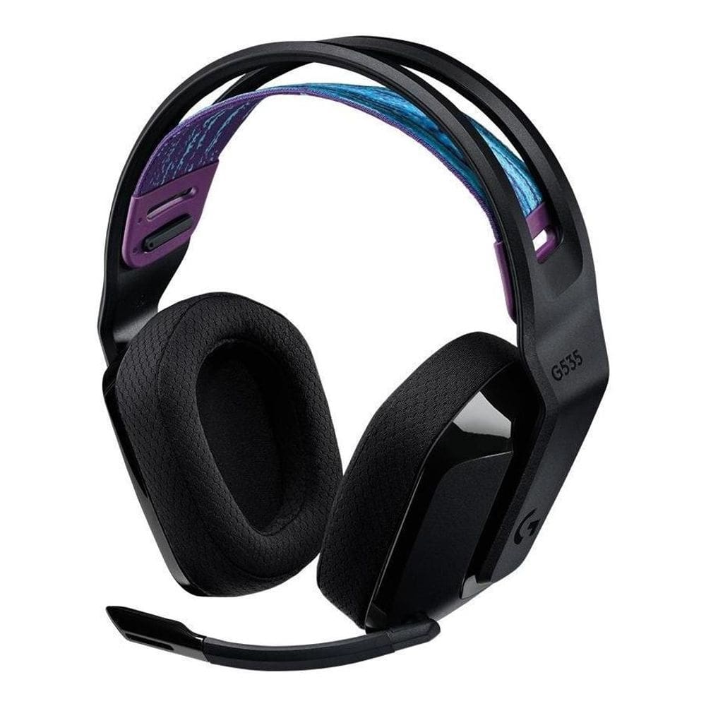 Headset Gamer Logitech G535 Lightspeed Wireless - Preto