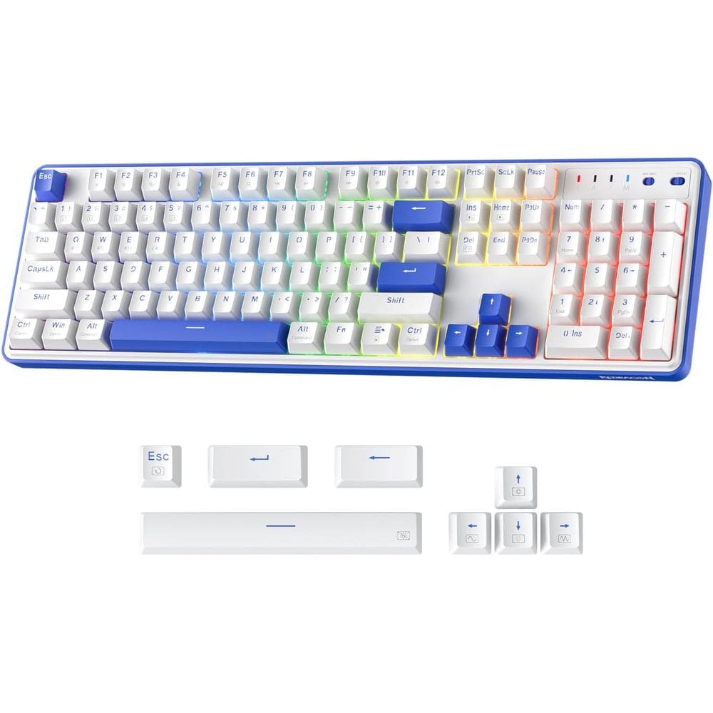 Teclado Game Redragon Faye Pro K685WB RGB Switch Red Sem Fio