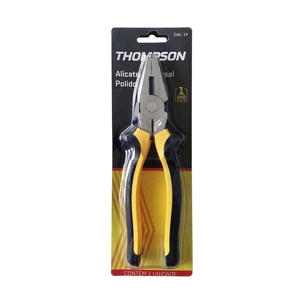 Alicate Universal Thompson Premium 8P Polido