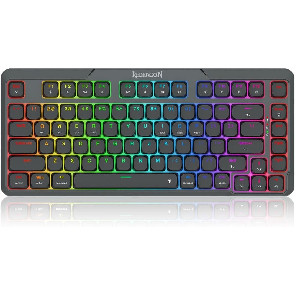 Teclado Redragon K706 Pro RGB Aether - Preto