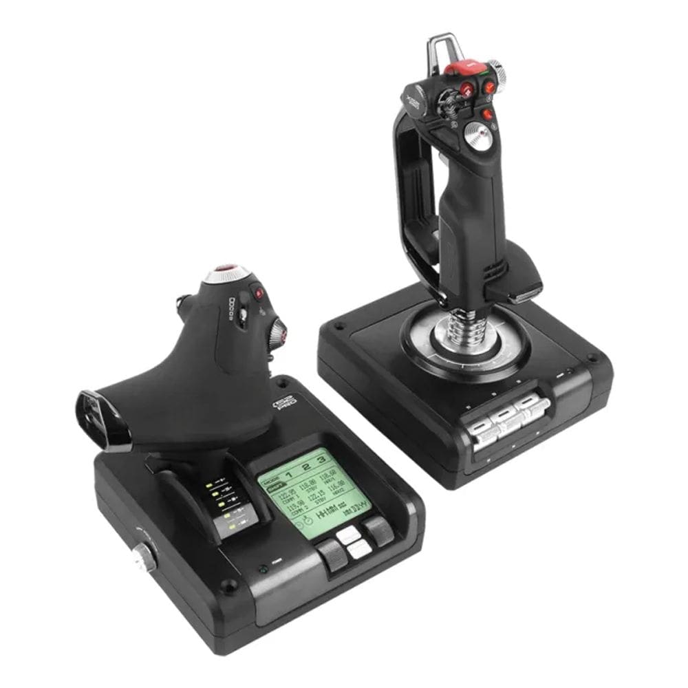 Sistema De Controle De Voo Usb Logitech G X52 Pro X52 Pro Fl