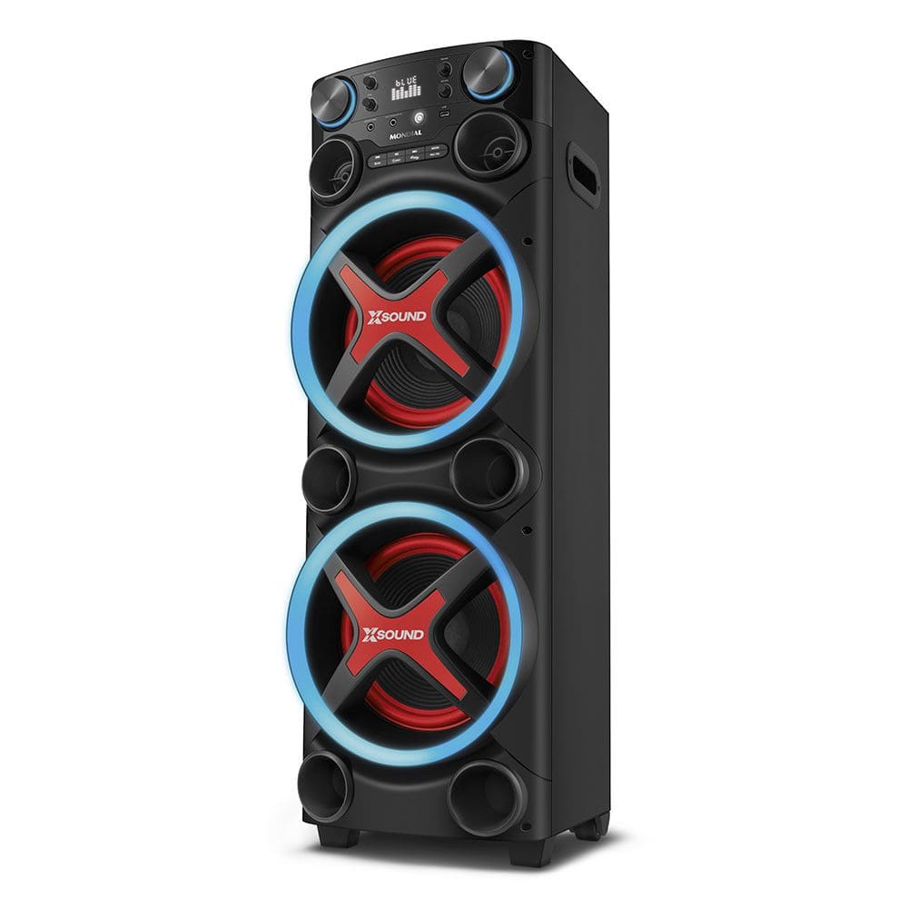 Torre de Som Mondial TM-2200 Luzes Bluetooth 2200W RMS APP