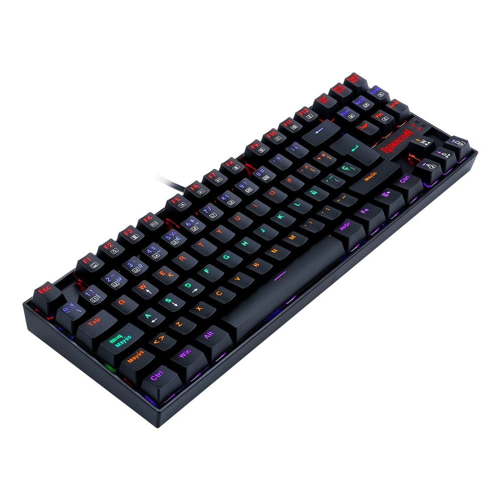 Teclado Mecânico Gamer Redragon Kumara K552-kr-sp Rainbow