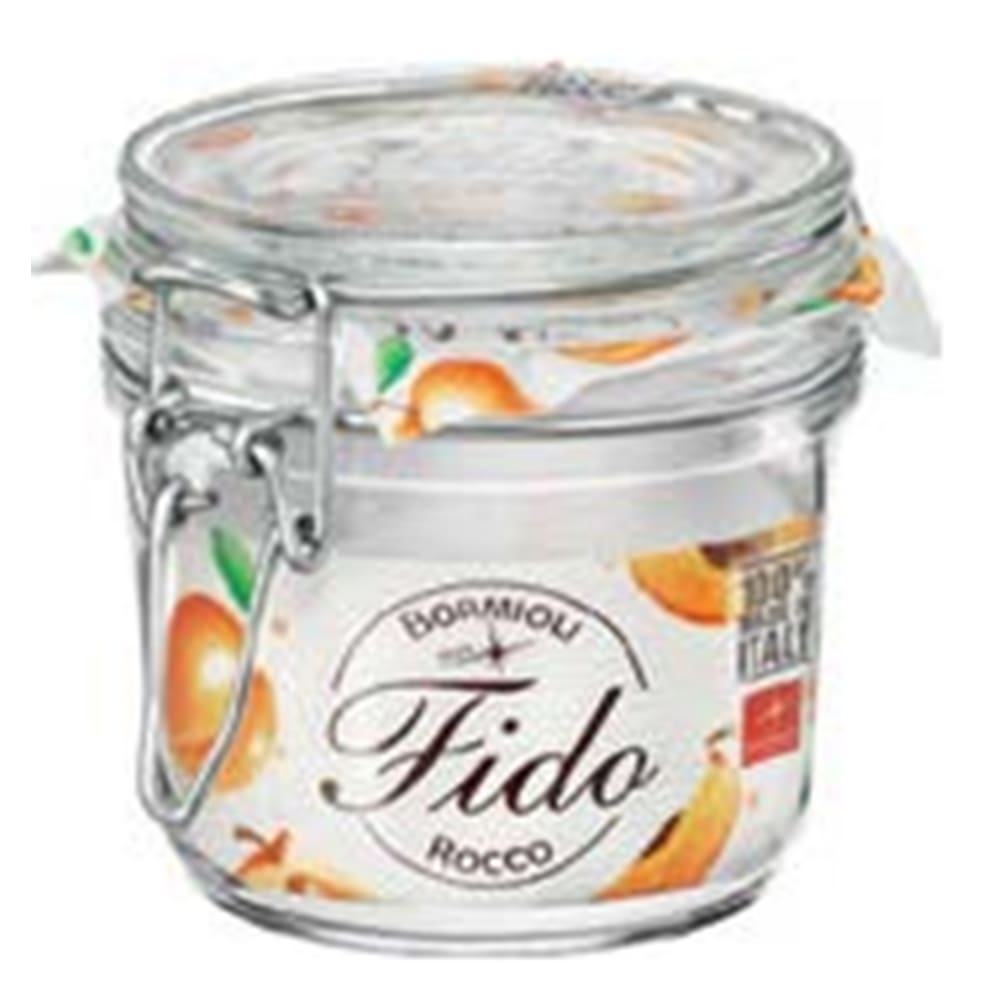Pote de vidro hermético transparente - 350 ml