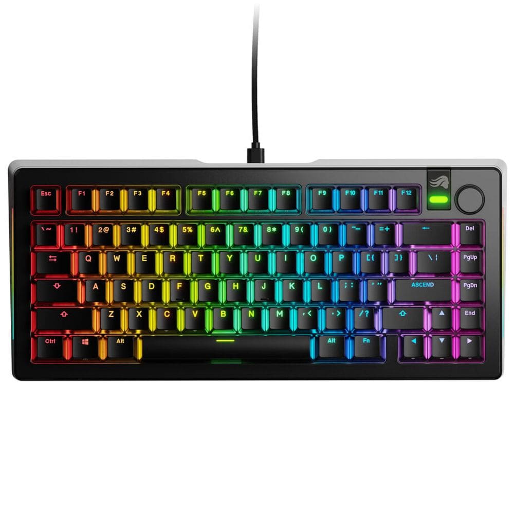 Teclado Gaming Glorious GMMK Pro RGB Black com Cabo (Ingles)