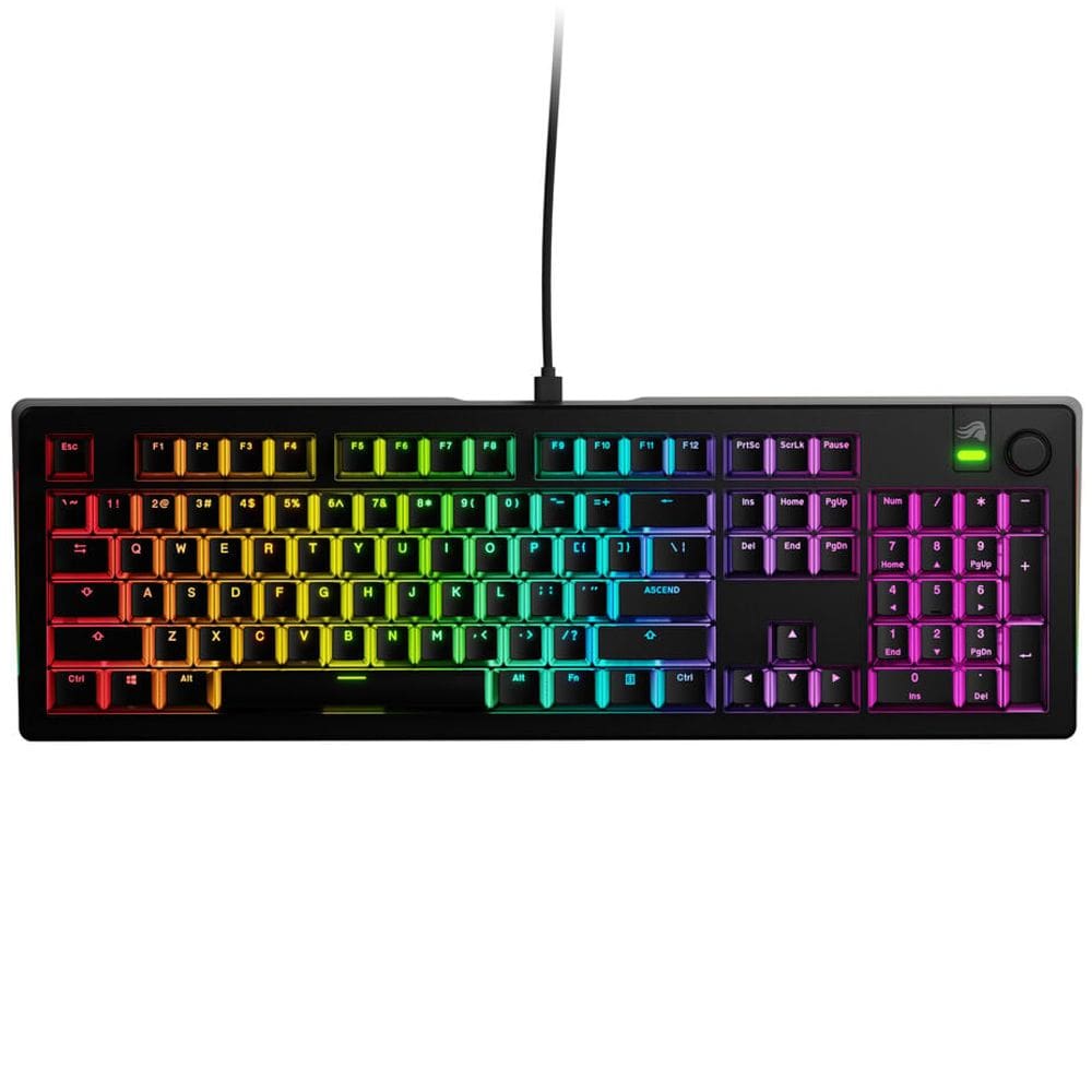 Teclado Gaming Glorious GMMK 3 RGB Black - com Cabo (Inglês)
