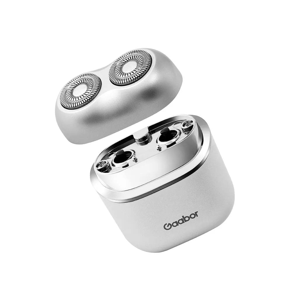 Barbeador Eletrico Portatil Inteligente Prata Gaabor