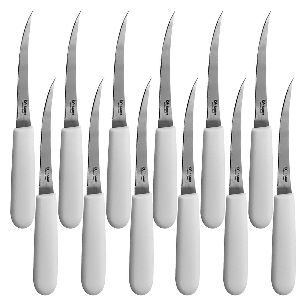 Faca para Tomate Profissional Aço Inox 12 Unidades