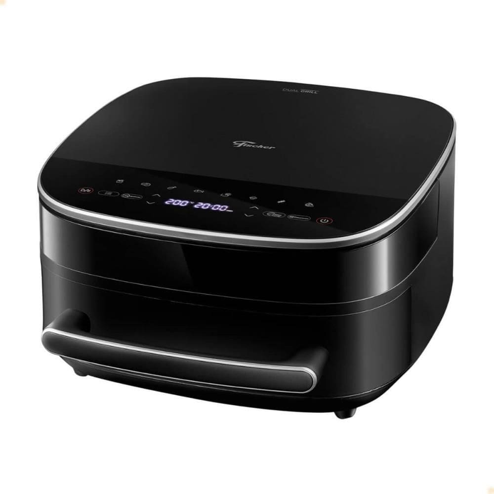 Fritadeira Air Fryer Fischer Dual Grill 6 Litros Digital 220V