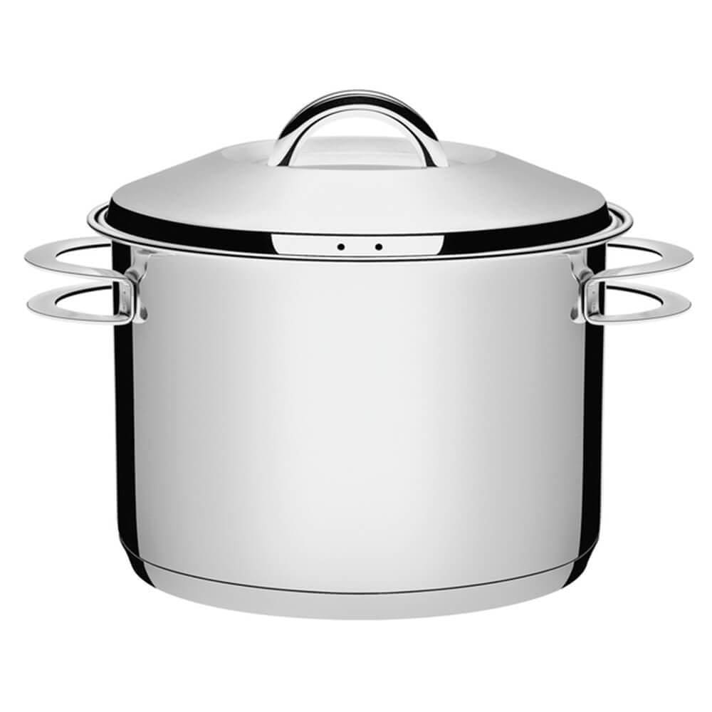 Caldeirão Tramontina Solar em Aço Inox Fundo Triplo com Tampa e Alças 28 cm 11,9 L 62505280