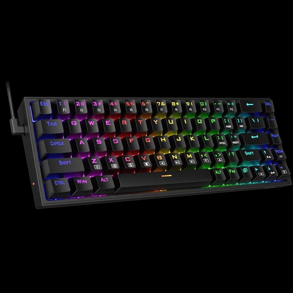 Teclado Gamer Redragon Castor K631-rgb Switch Red Layout 65%