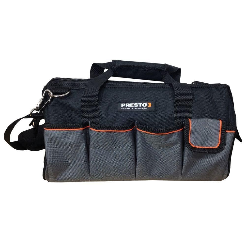 Bolsa De Ferramentas 16 Com Alça 6 Bolsos Presto