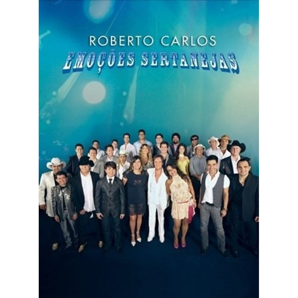 Roberto Carlos - Emoções Sertanejas Dvd Digipack 2010
