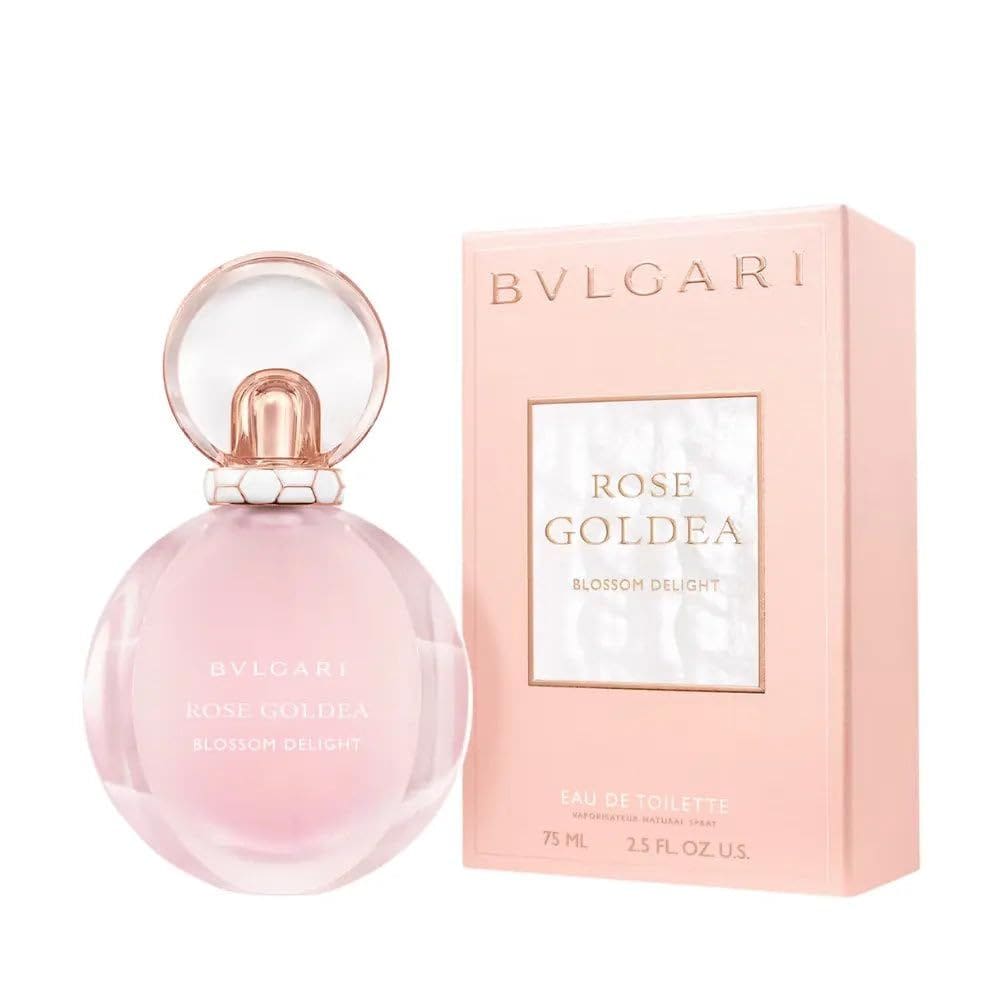Perfume Bvlgari Rose Goldea Blossom Delight EDT 75mL para mulheres