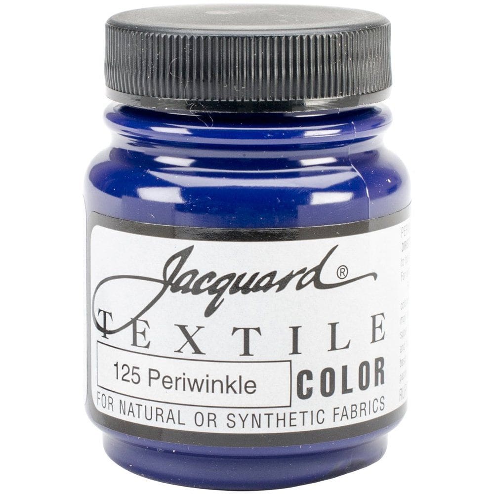 Tinta têxtil Jacquard Periwinkle 66mL para roupas e móveis