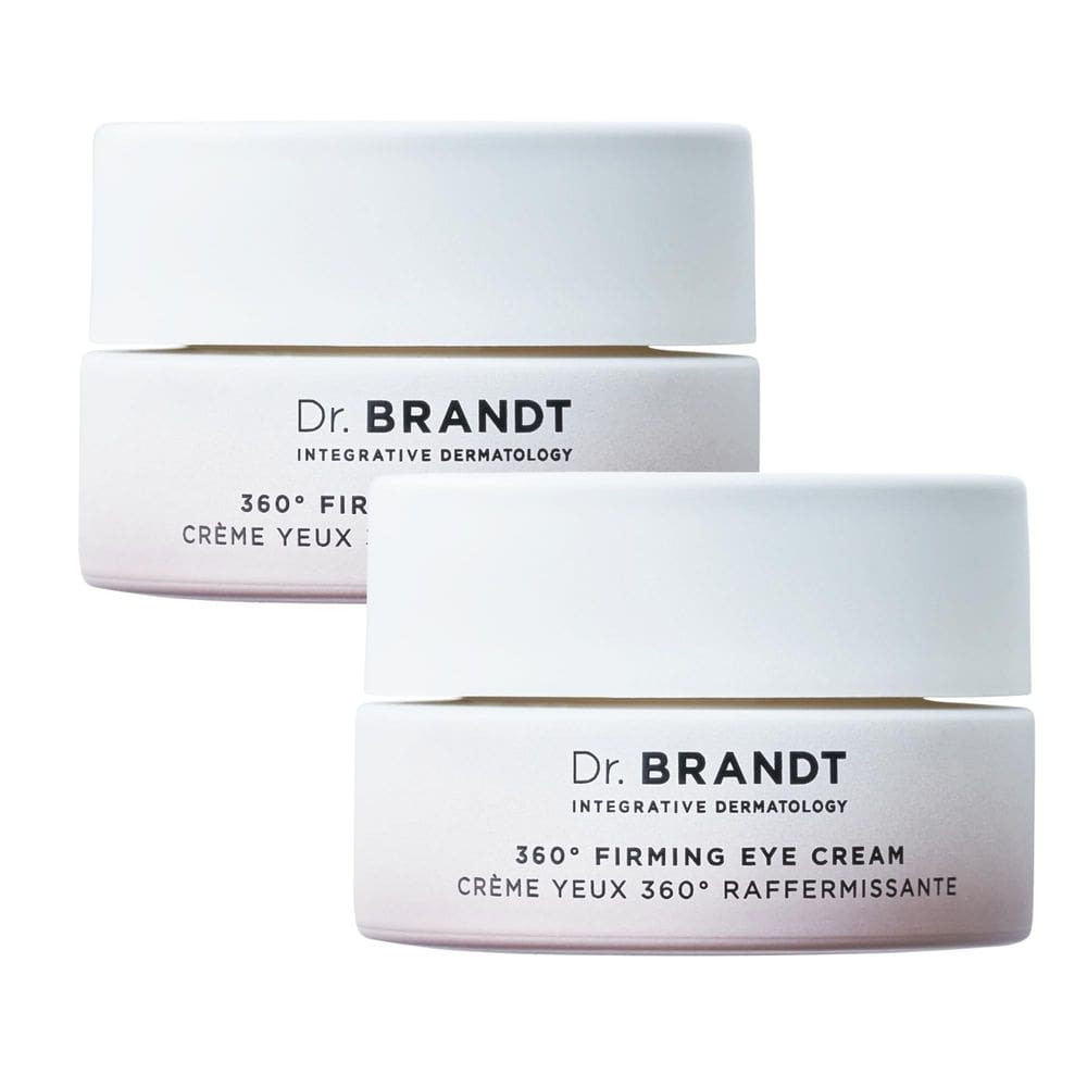 Creme para os olhos Dr. Brandt Dare to Age 360° Firming, pacote de 15 mL x 2