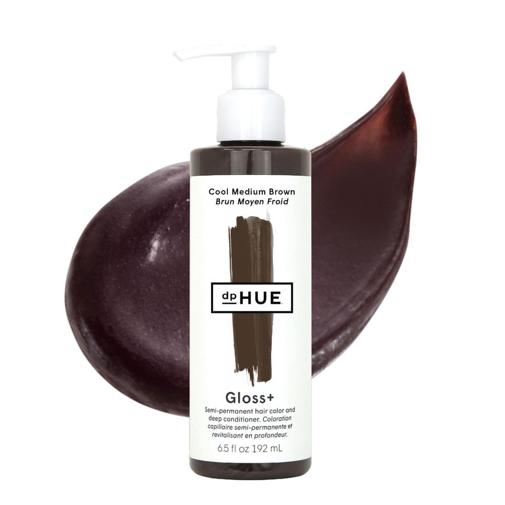 Cor e condicionador de cabelo DPhue Gloss+ Cool Medium Brown