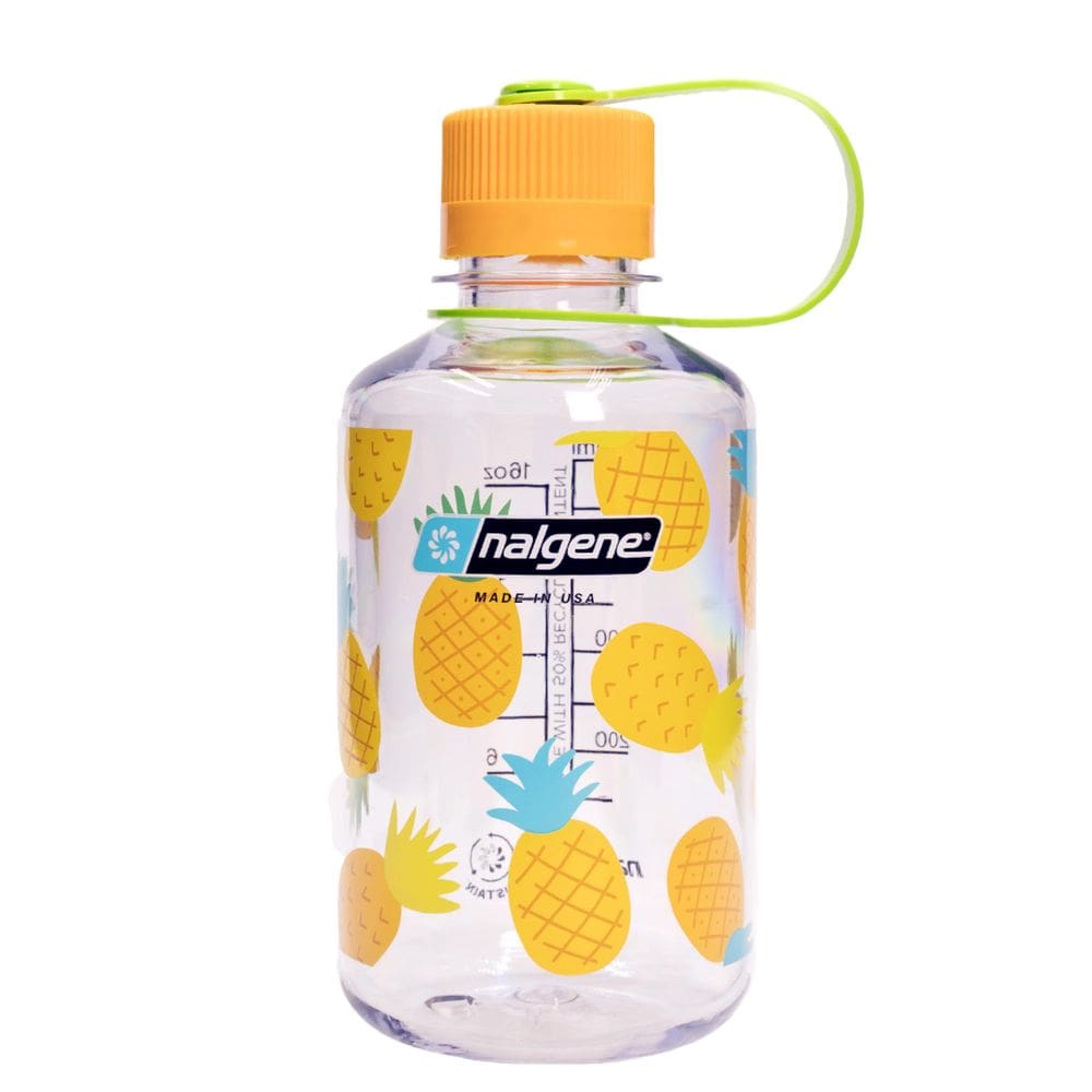 Garrafa de água Nalgene Sustain Tritan 500ml de abacaxi sem BPA