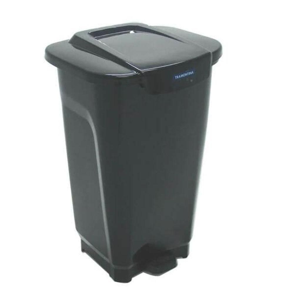 Lixeira Tramontina T-force Preto 100 L