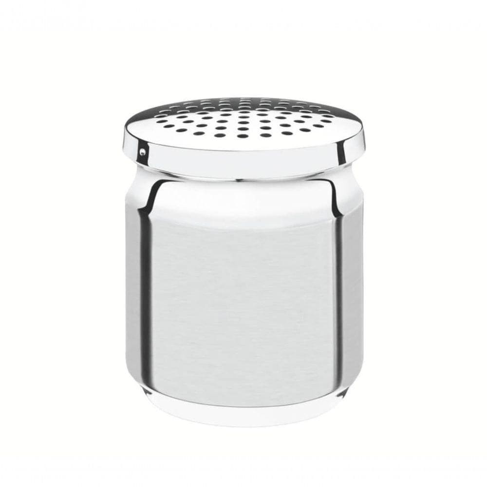 Porta Queijo Ralado Tramontina Utility Em Aço Inox Com Tampa De Plástico
