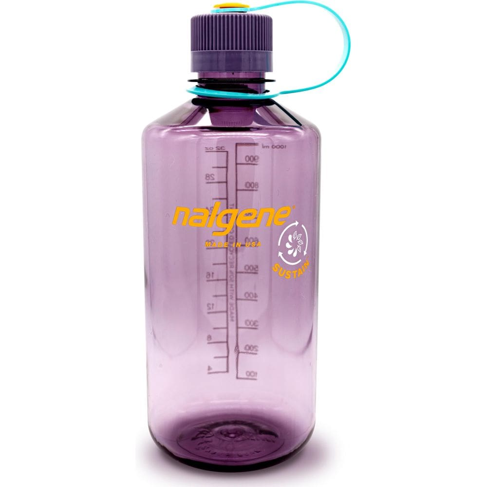 Garrafa de água Nalgene Sustain Tritan 946 ml de beringela sem BPA