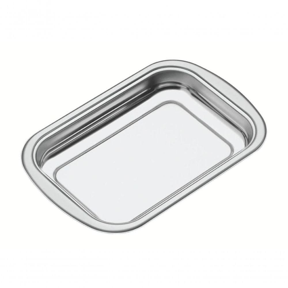 Assadeira Retangular Tramontina Cosmos 43cm Em Aço Inox