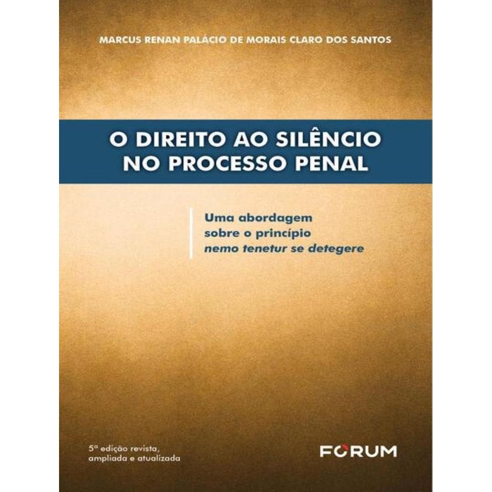 Direito Ao Silencio No Processo Penal,O