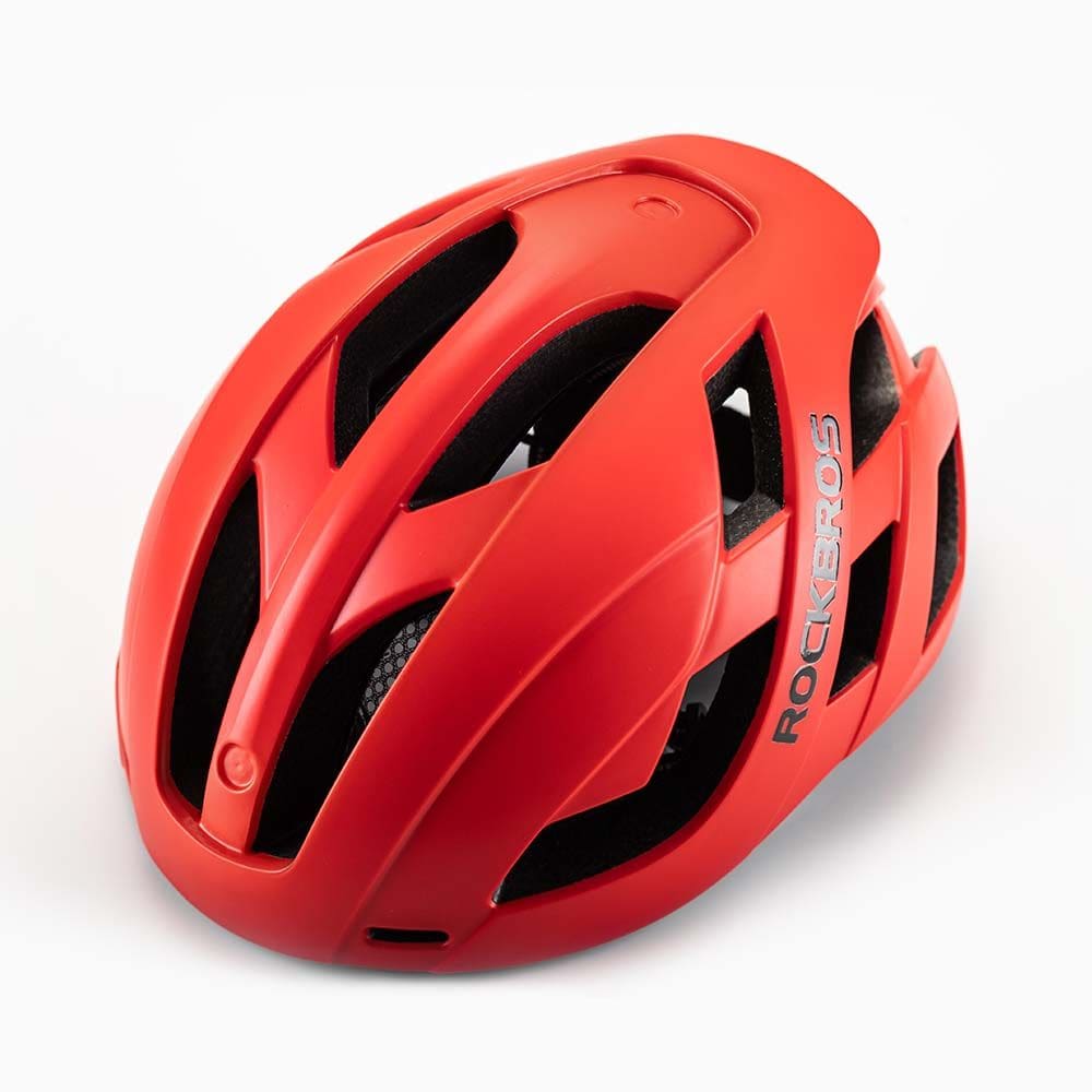 Capacete Ciclismo Ultraleve Capa Removível Vermelho Rockbros