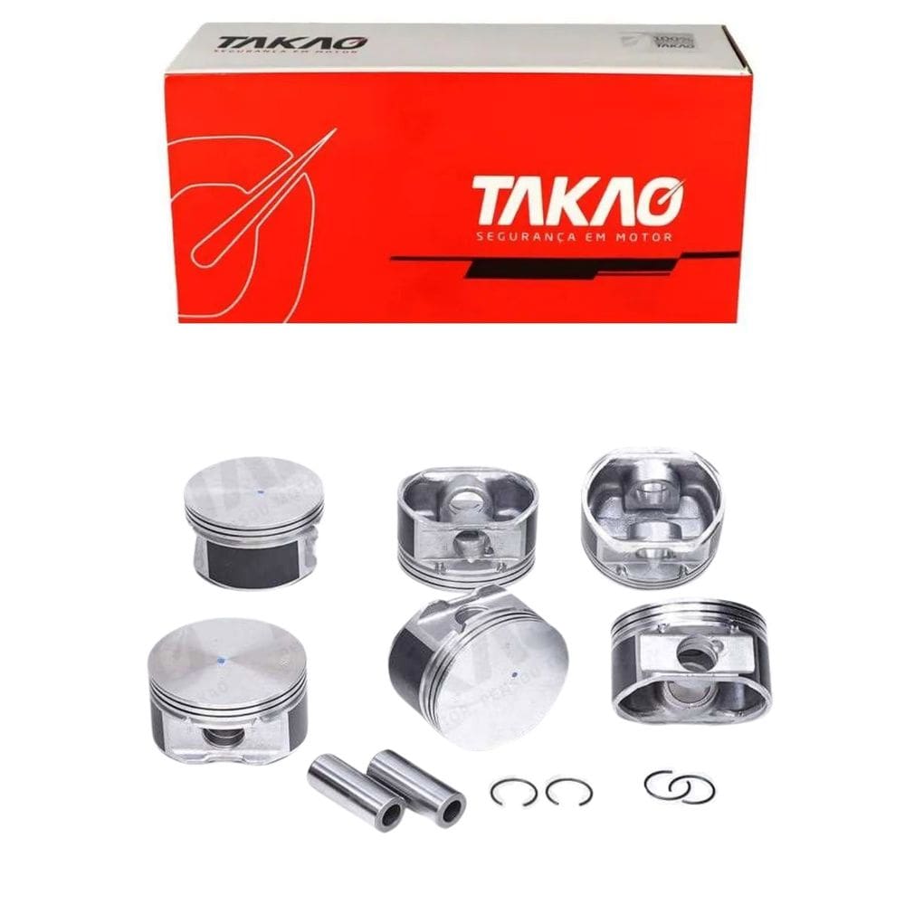 Pistão 100 (Jg) Cherokee Sport 3.7 12V 2002 A 2003 / Cherokee Sport 3.7 12V 2004 A 2015 - Takao Pje37100