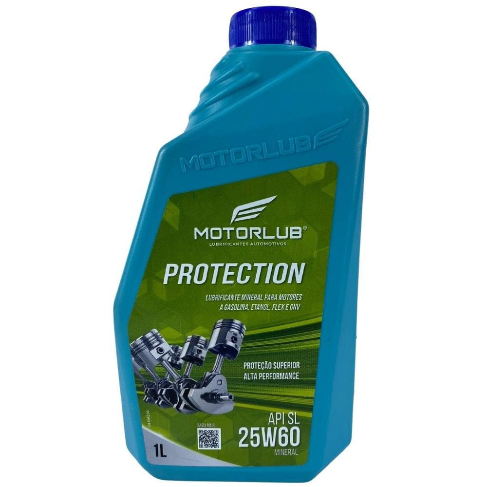 Oleo Motor Motorlub 25W60 Api Sl Mineral 1L