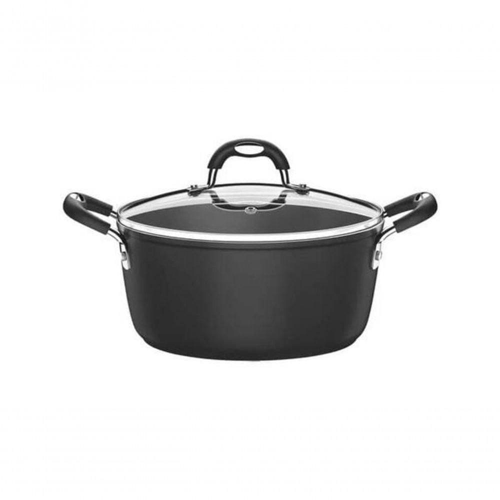 Caçarola Tramontina Mônaco Induction Starflon Premium Preto 22cm