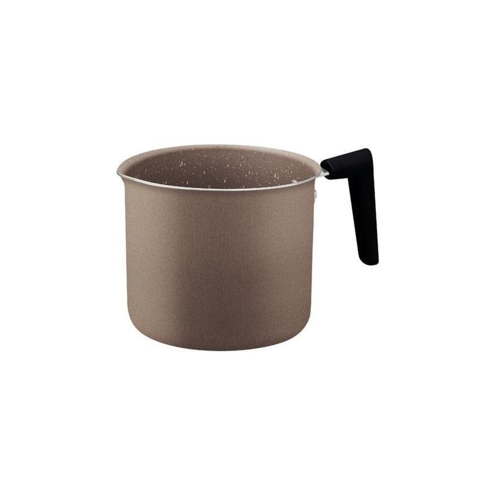 Fervedor Tramontina Milazzo Alumínio 14cm Com Revestimento Em Antiaderente Amêndoa 1,9 Litros