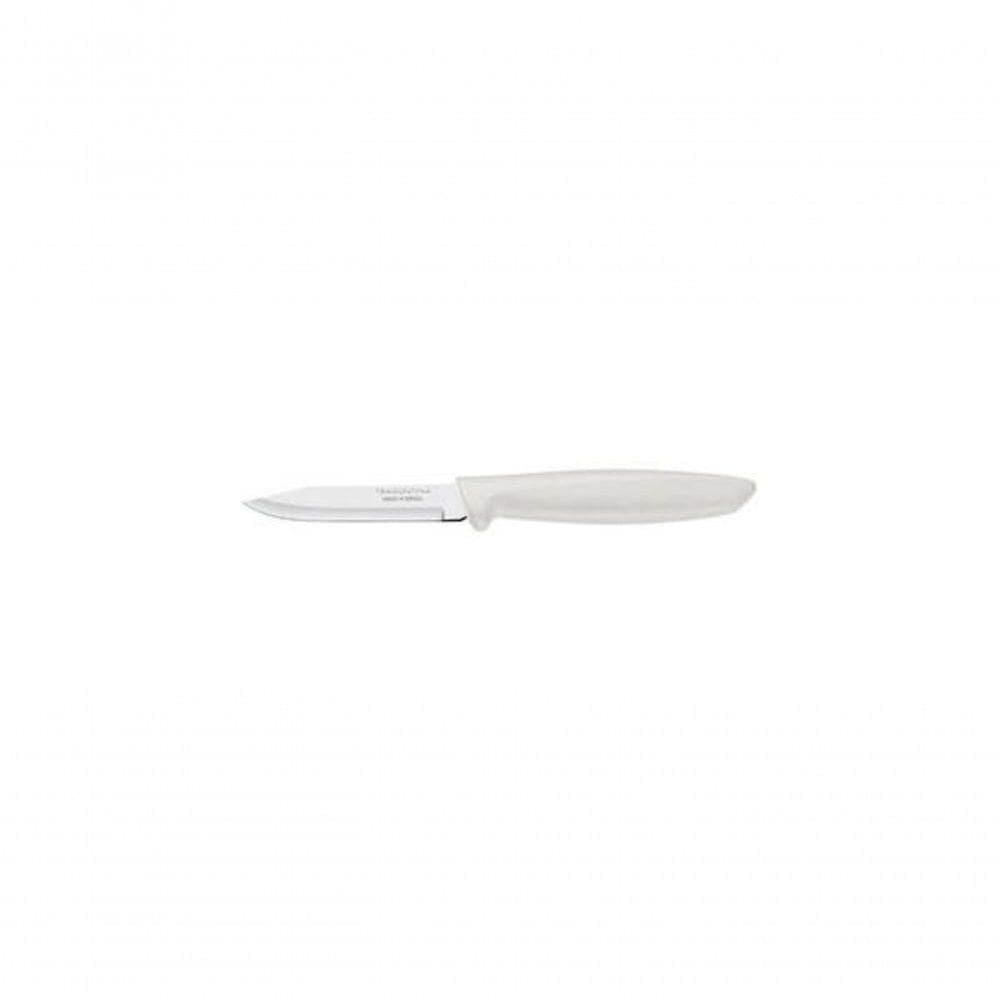 Faca Para Legumes E Frutas Tramontina Plenus Inox Off White 3”