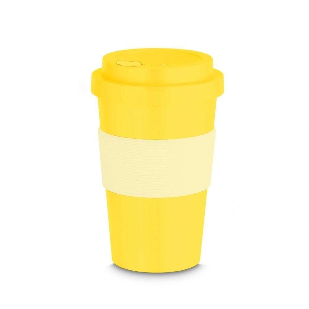 Copo Sustentável Rpet 400ml Amarelo