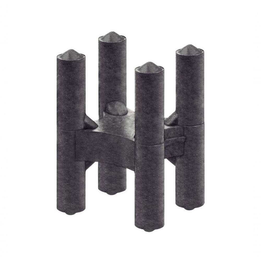 Espaçador Plástico Tramontina Tipo Cadeirinha 25x30mm Para Ferragens Saco Com 100 Unidades