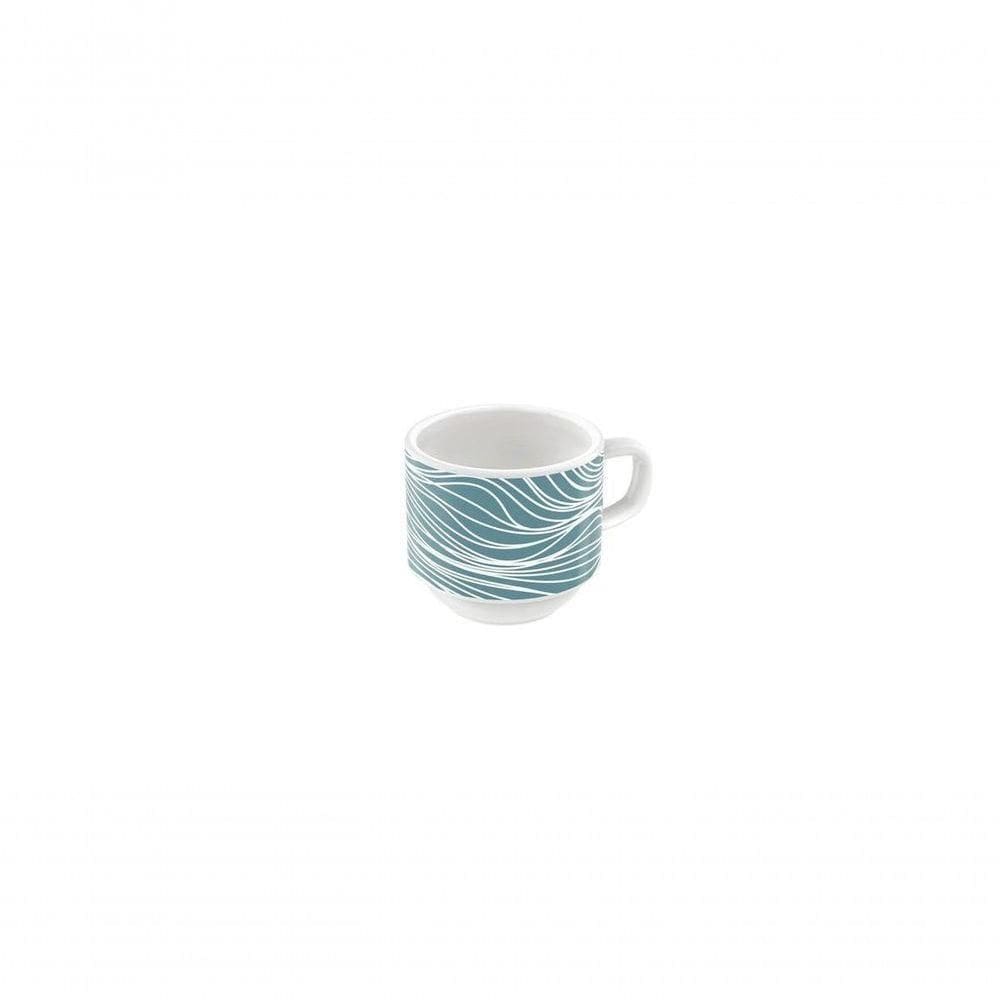 Xícara Café Tramontina Clarice Em Porcelana 100ml